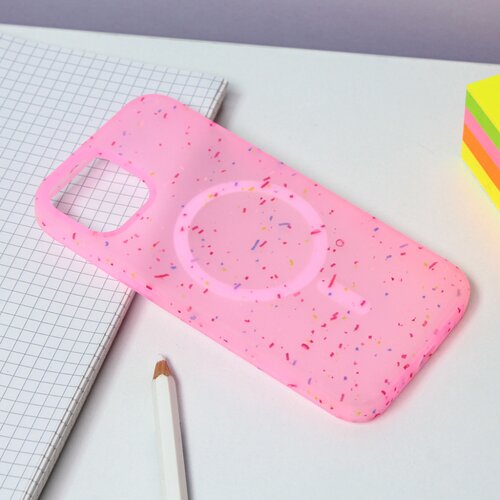  Torbica colorful magsafe za iphone 14 6.1 roze Cene