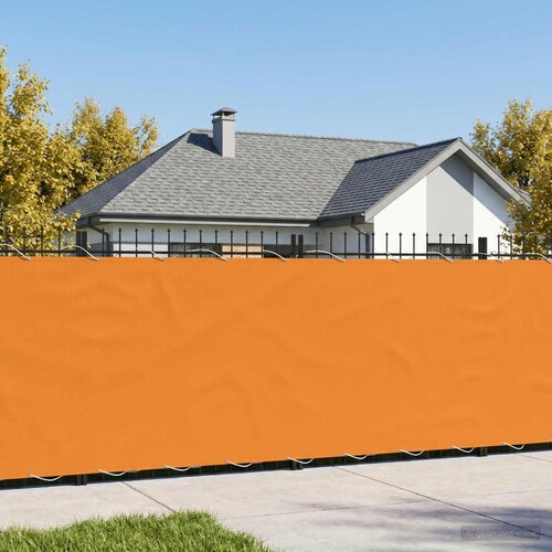  Zaslon za privatnost na balkonu 200 x 400 cm Narančasta Slike