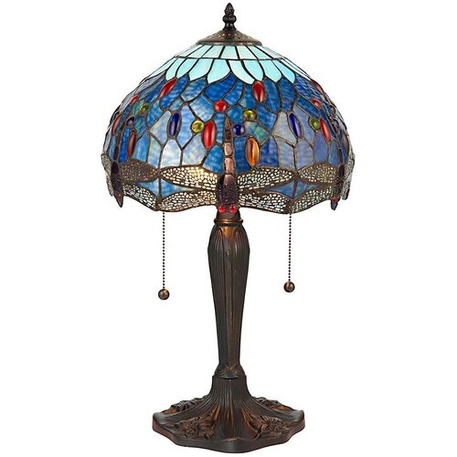  Endon 64090 - Stona lampa Tiffany DRAGONFLY 2xE27/60W/230V prečnik 30 cm Cene