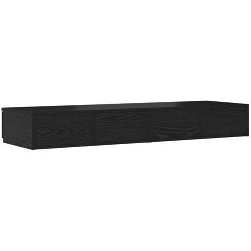  Ladice za krevet s ladicama Crni hrast 120 x 36,5 x 16,5 cm Slike