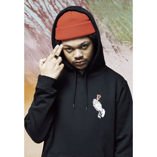 Mister Tee Men&amp;#039;s hoodie Hand Rose black Slike