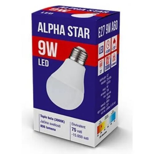 Alpha Star sijalica LED ALPHA E27 9W Cene