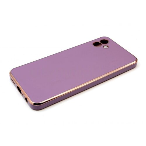 Za&amp;scaron;titna maska tpu frondy samsung A04E purple Slike