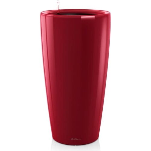 LECHUZA Okrasni lonec Rondo Premium 40 - Scarlet rdeča visoki sijaj Cene