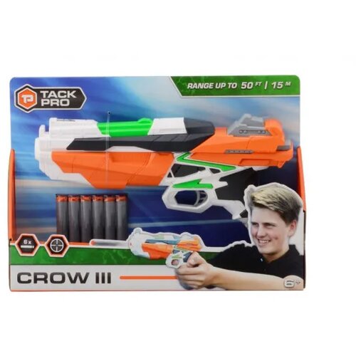 Magaza Tack Pro Shooter Pistolj 29cm sa svjetlom 6 metaka Slike