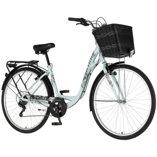 Venssini Bicikl fashion grace 28" alu 17" v-brake 6 brzina 155-178cm (s/m) tirkiz Cene
