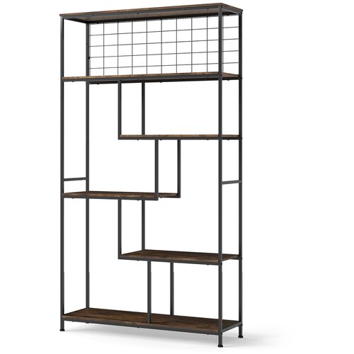 Costway Industrijska 6-stopenjska knjižna omara Knjižna omara, (5000081743) Cene