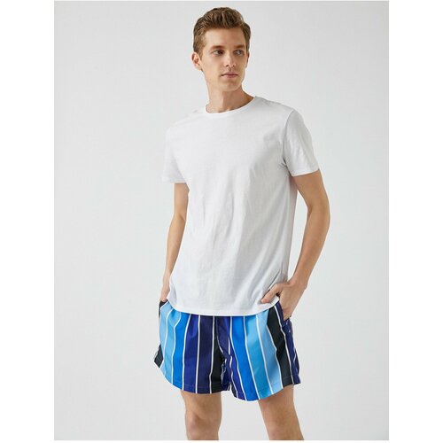 Koton Swimsuit - Blue - Striped Cene