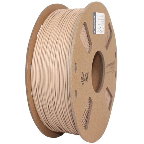 Gembird Filament 3DP-PLA-WD-01-NAT Wood Natural 1.75mm 1kg Brown Cene