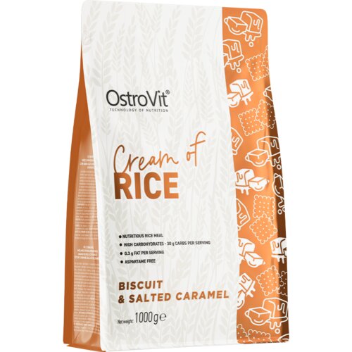OSTROVIT cream of rice 1000 g &amp;ndash; instant pirinčana ka&amp;scaron;a bez &amp;scaron;ećera malina Slike