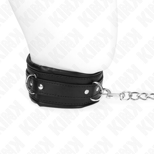 Kink Ovratnica S Povodcem Model 4 Black (65 Cm) Slike