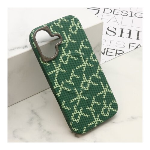 Magsafe Futrola monogram za iphone 16 (6.1) zelena ( F125064 ) Slike