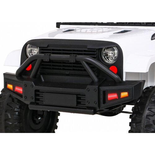  Auto na akumulator Jeep Dark Night - bijeli Slike