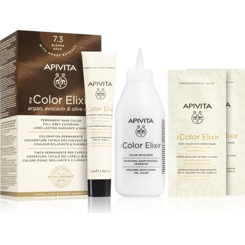 Apivita My Color Elixir boja za kosu bez amonijaka nijansa 7.3 Blonde Gold Cijene