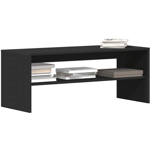 VidaXL TV ormarić od iverice crni 100 x 40 x 40 cm Slike