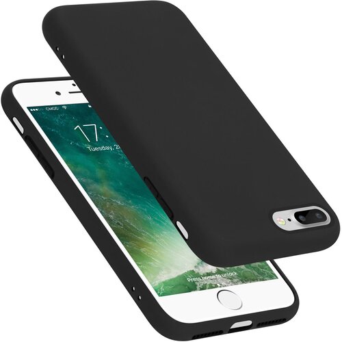  case, združljiv z apple v tekoči črni barvi - zaščitni pokrov iz fleksibilnega silikona tpu, (20585505) Cene
