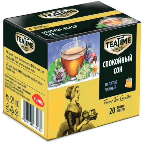 Nepoznato TEA TIME za miran san 24g Cene
