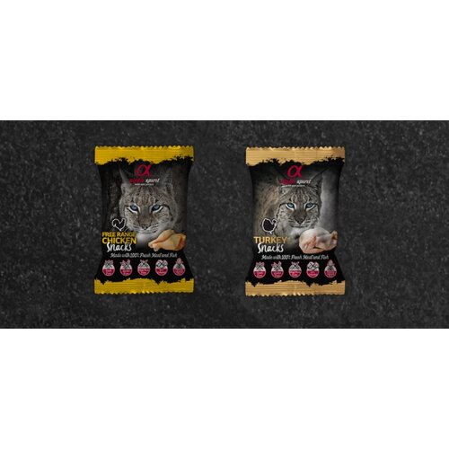 Alpha Spirit poslastica za mačke - Ćuretina 50g Cene