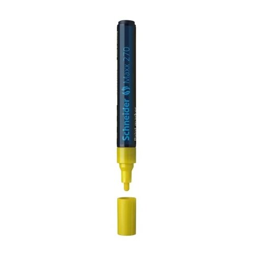 Schneider maxx 270 permanentni marker okrugli vrh - odaberite boju žuta ( 196350 ) Slike