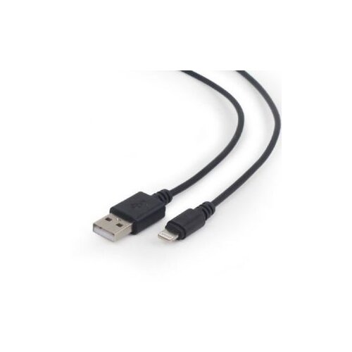  USB 2,0 kabal sync and charging iPhone, black, 1m, GEMBIRD CC-USB2-AMLM-1M Cijene