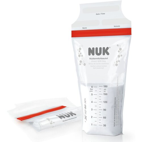 Nuk Breast Milk Bag vrečka za shranjevanje materinega mleka 25 kos Cene