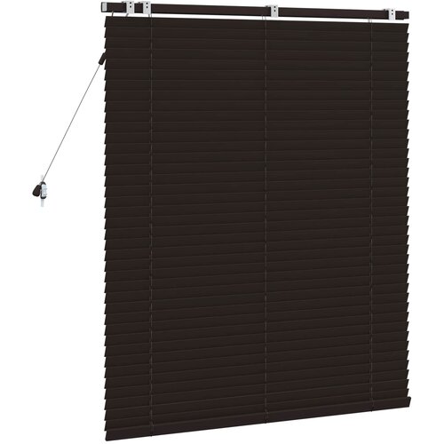  Venecijanska roleta Tamno smeđa 100 x 130 cm 35 mm Slike