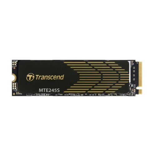 Transcend TS1TMTE245S M.2 NVMe 1TB, 2280, PCIe Gen 4x4, 3D NAND, DRAM-less, Read up to 5,300 MB/s, Write up to 4,000 MB/s, Graphene Heatsink, Single-sided Cene