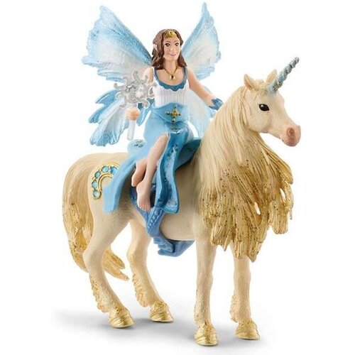 Schleich eyela jaše na zlatnom jednorogu Cene