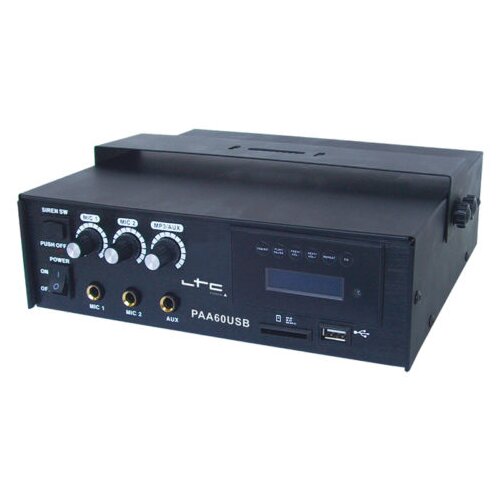  POJAČALO/MIKSETA PAA60 LTC USB SD MP3 -12V, 60W/100V Cene