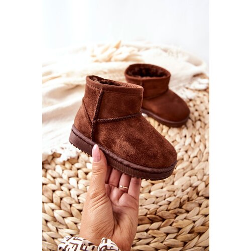 Boto Children's Insulated Snow Boots Brown Gooby Cene