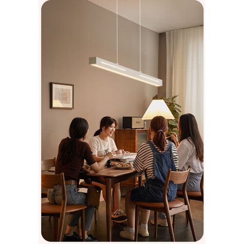  Gujia Viseća lampa LED, 40 W, 100 cm, Bela Slike