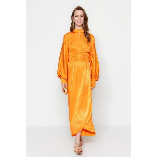 Trendyol evening Dress - Orange Cene