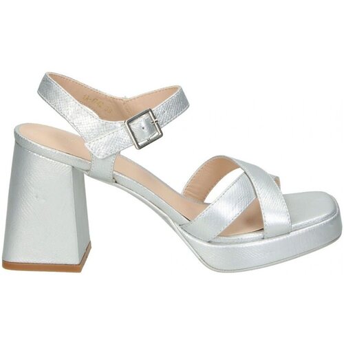 BUONAROTTI Sandali &amp;amp; Odprti čevlji SANDALIAS 1742 MODA JOVEN SILVER Srebrna Slike