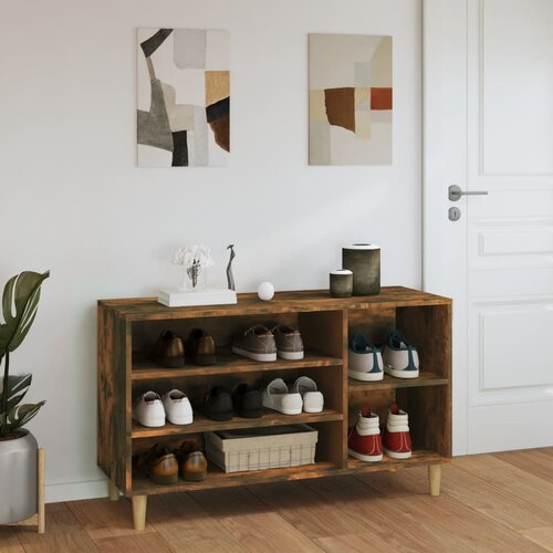  za cipele boja hrasta 102x36x60 cm konstruirano drvo Slike