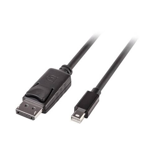Lindy 41646 DisplayPort kabel 2 m Mini DisplayPort Črna Slike