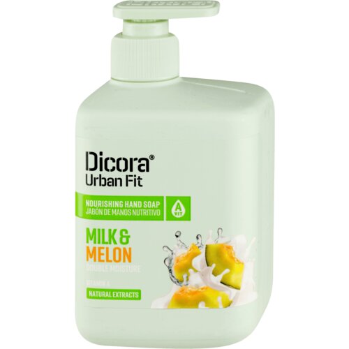 Dicora tečni sapun za ruke sa vitaminom a, mlekom i dinjom 500ml Cene