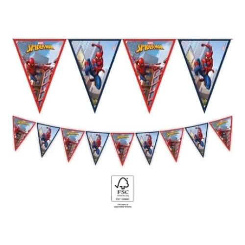Spiderman crime fighter party zastavice 1/1 ( PS93867 ) Slike