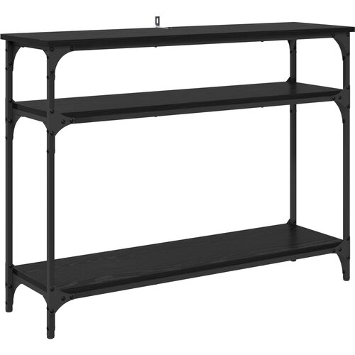  Konzolna stolica Crni hrast 100 x 29 x 75 cm Konstruirano drvo Slike