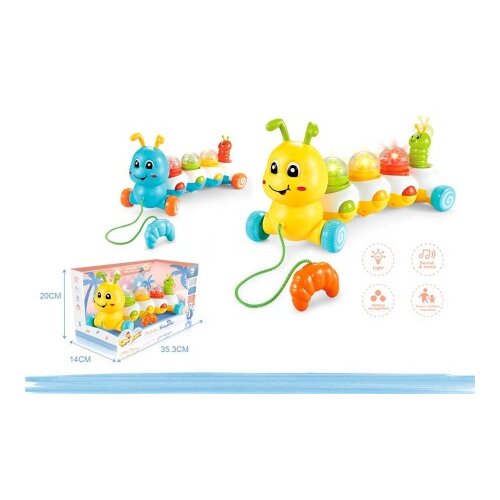 Bebi igracka gusenica sa muzikom i svetlom ( MKK935898 ) Cene
