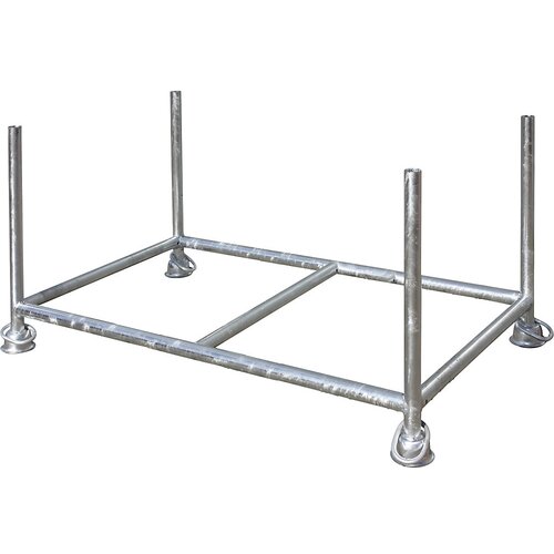 Eichinger okvir za zlaganje, dxšxv 1500 x 870 x 750 mm, z 2 prečnima cevema, pocinkana izvedba Cene