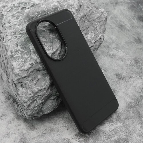 Silikonska maska brushed za honor 200/ crna Slike