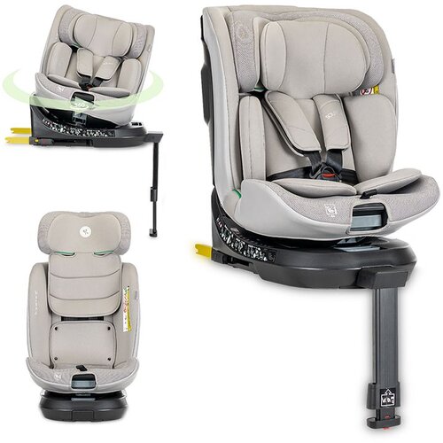 Lorelli Solaris autosjedalica i-size Isofix 360&amp;deg; 40-150 cm, Grey Slike