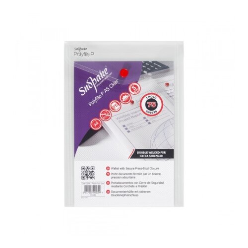 Snopake Fascikla pismo (uspravna) A5 Superline Clear ( S107 ) Cene