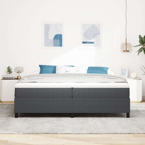  Kutija Prolazni Krevet Tamno Siva 200x200 cm Bar&amp;scaron;un Slike
