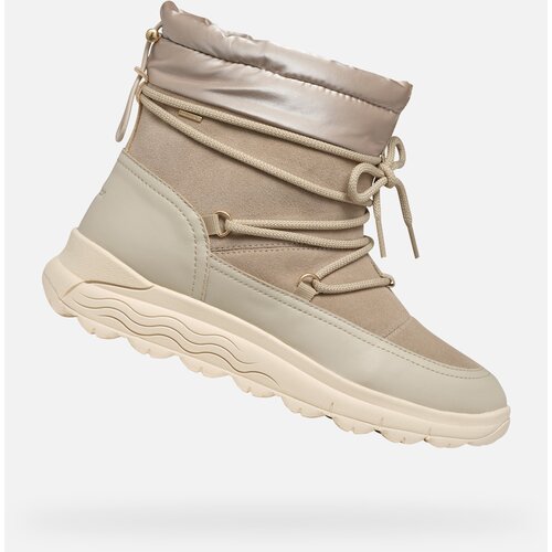 Geox Beige women's ankle boots Spherica 4X4 Abx - Women's Slike