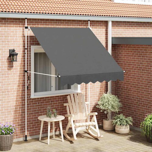 Tenda na ručno uvlačenje 200 cm antracit Cene