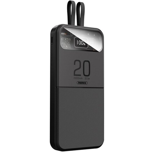 Remax power bank stervui series 20W PD+22.5W qc 20000mAh RPP-620/ crna ...
