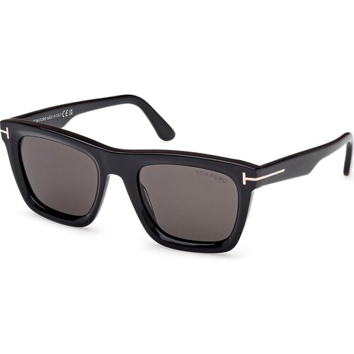 Tom Ford Lelio FT1207 01A ONE SIZE (52) Črna/Rjava Cene