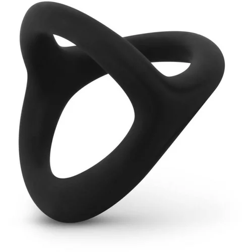 EasyToys Desire Ring - prilagodljiv obroček za penis in moda (črn)