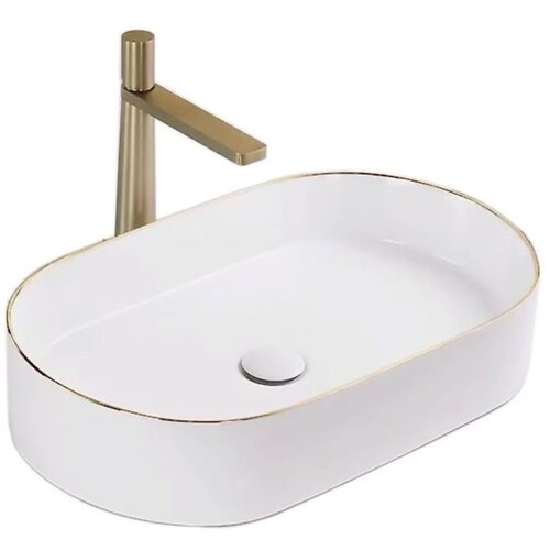REA Bath Nadia White Gold Edge podstavni umivalnik Cene